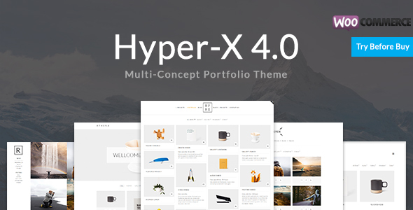 HyperX – 响应式WordPress作品主题[4.8]